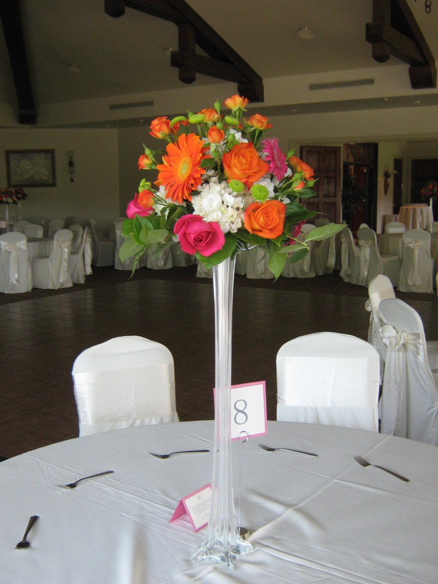 Fox Valley Country Club Wedding Reception Flowers Clarence NY