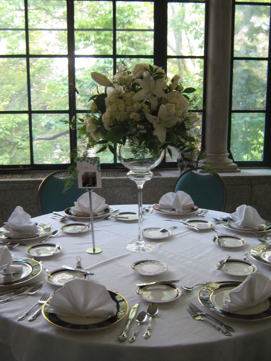Twentieth Century Club Wedding Flowers Buffalo NY