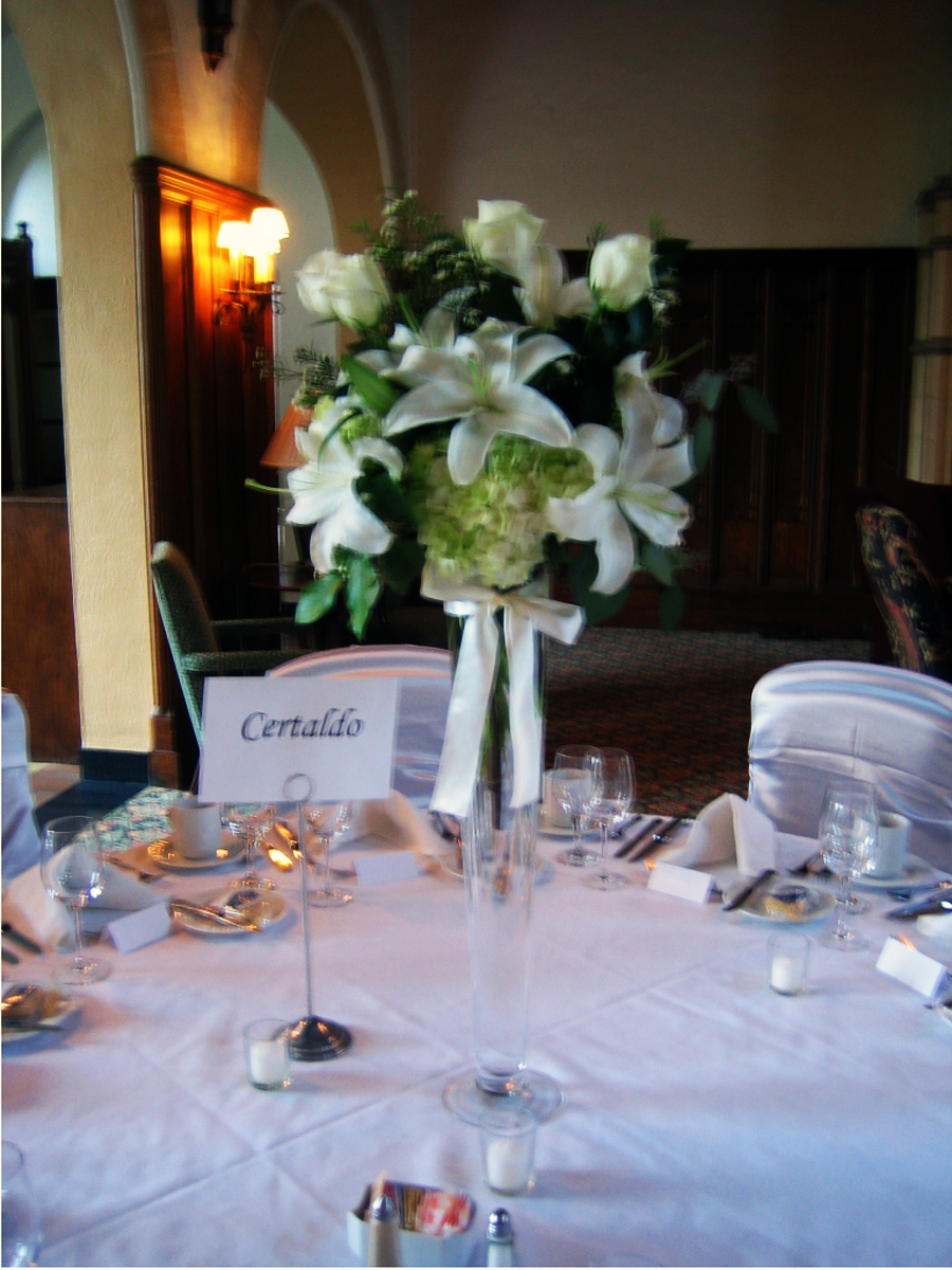 Park Country Club Wedding Flowers Amherst NY