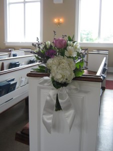 Wedding Ceremony Flowers Clarence First Presbyterian Church