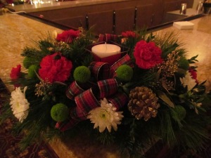 christmas party flowers