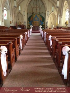Wedding Flowers at The Butler Mansion in Buffalo NY