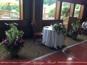 Ellicottville, NY Wedding Flowers Holiday Valley